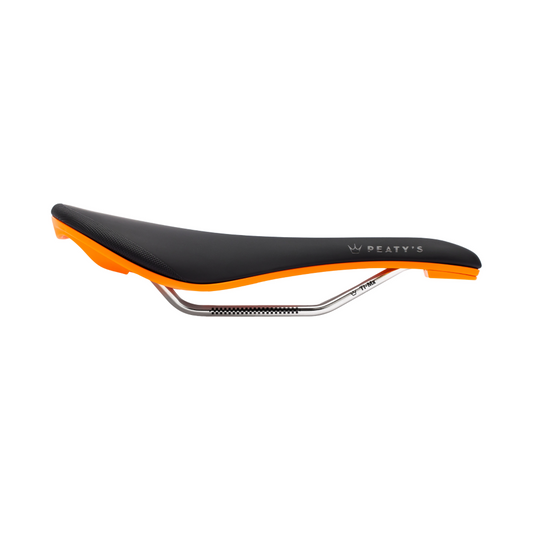 Zadel PEATY'S Monarch Titanium Rails Oranje