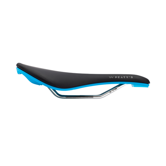 Zadel PEATY'S Monarch Titanium rails Turquoise