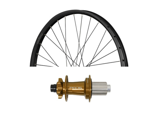 Achterwiel HOPE FORTUS 26 W 27,5" PRO 5 E-bike 12x148 mm Staal Brons