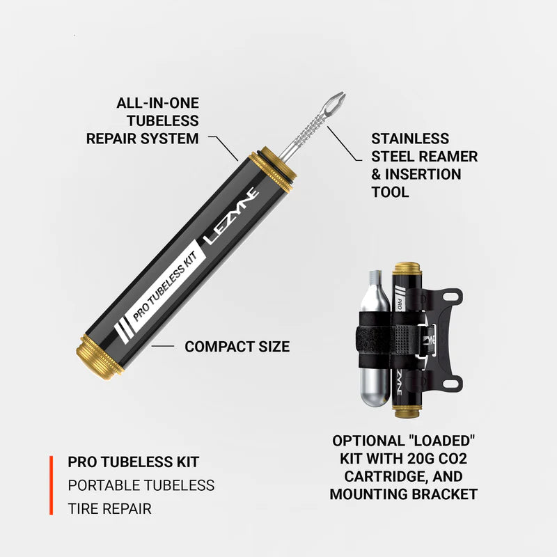 LEZYNE PRO TUBELESS reparatieset