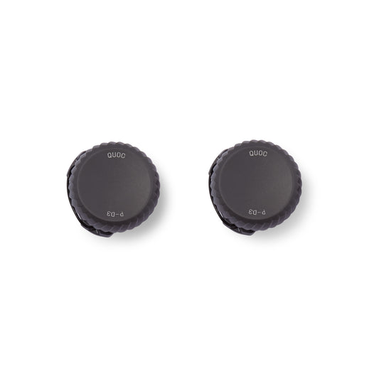 QUOC DIAL CLOSURE vervangingsgespen Zwart