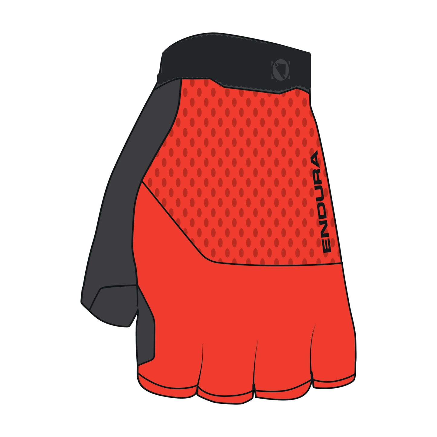 ENDURA LOOP MITT Korte Handschoenen Rood 2025