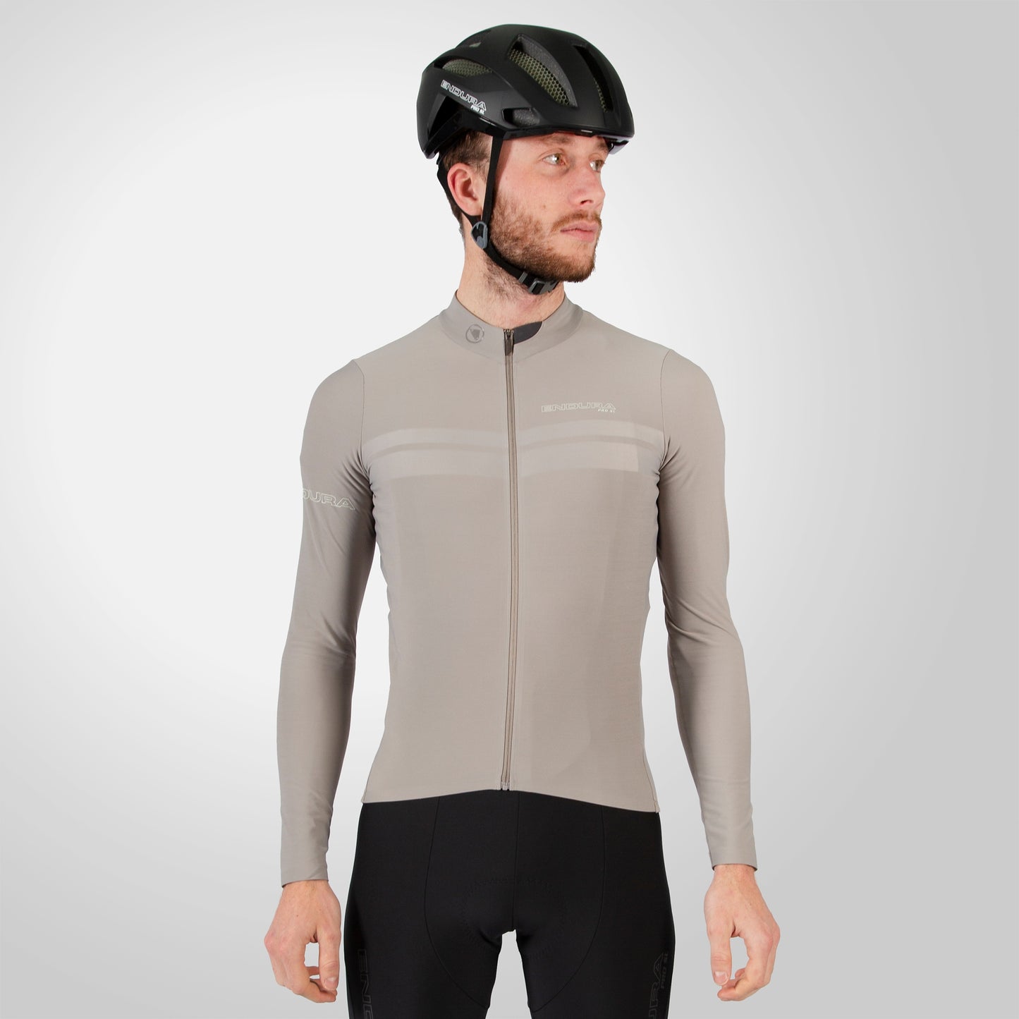 ENDURA PRO SL lange mouwen Jersey Fossil