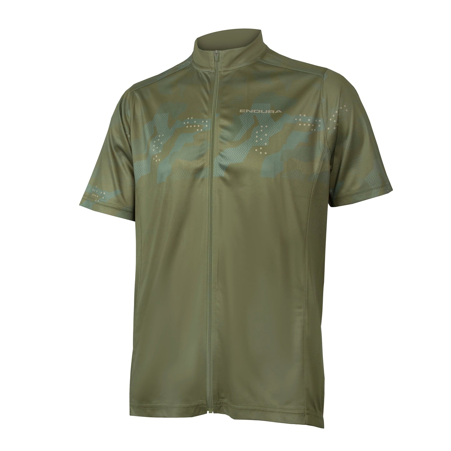 ENDURA HUMMVEE RAY II Korte Mouw Jersey Khaki
