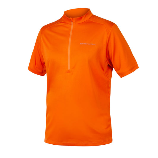 ENDURA HUMMVEE II Korte Mouw Trui Oranje