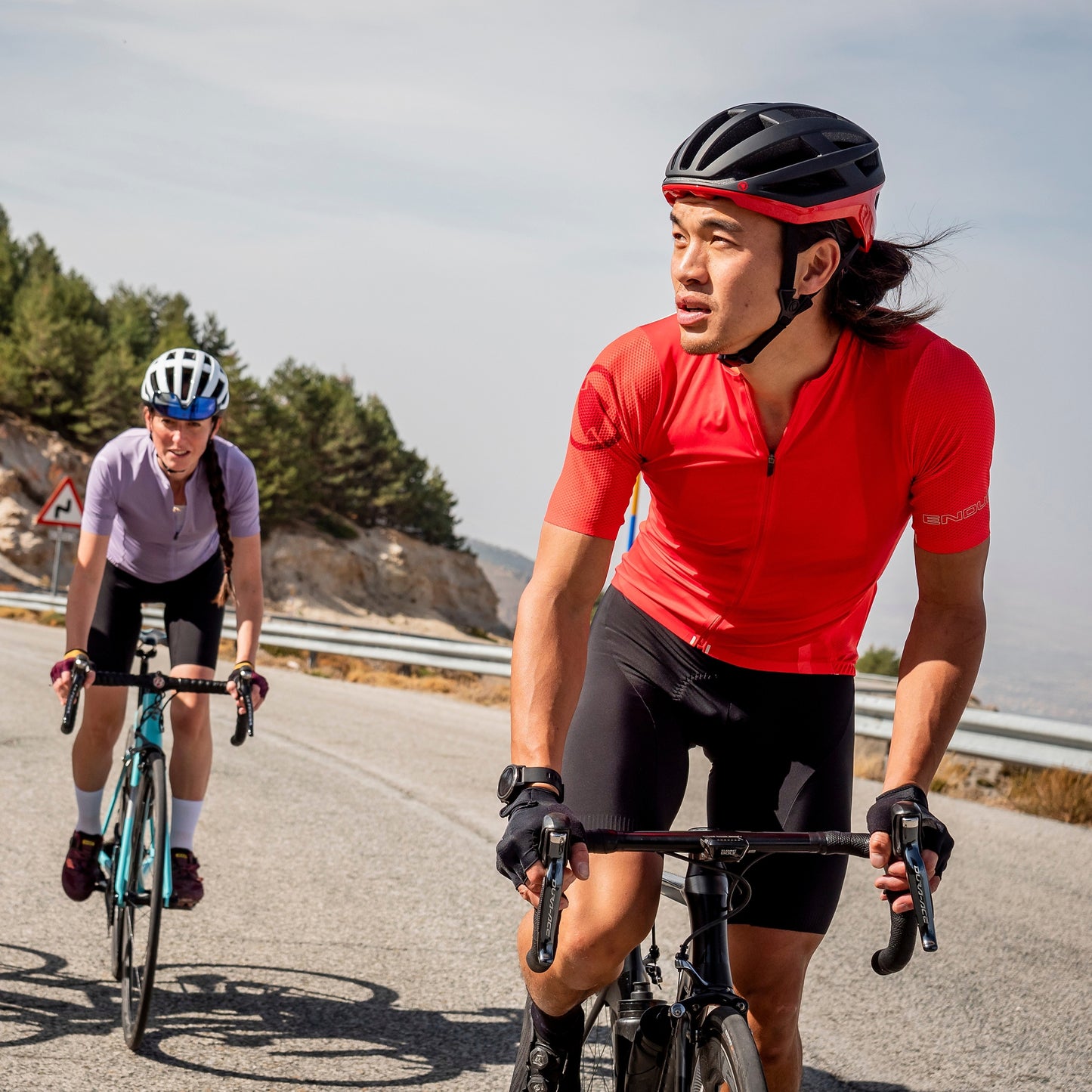 ENDURA PRO SL RACE Korte Mouw Trui Rood