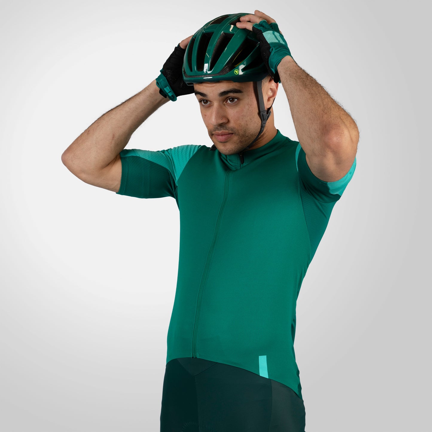 ENDURA FS260 Korte Mouw Trui Groen/Turquoise