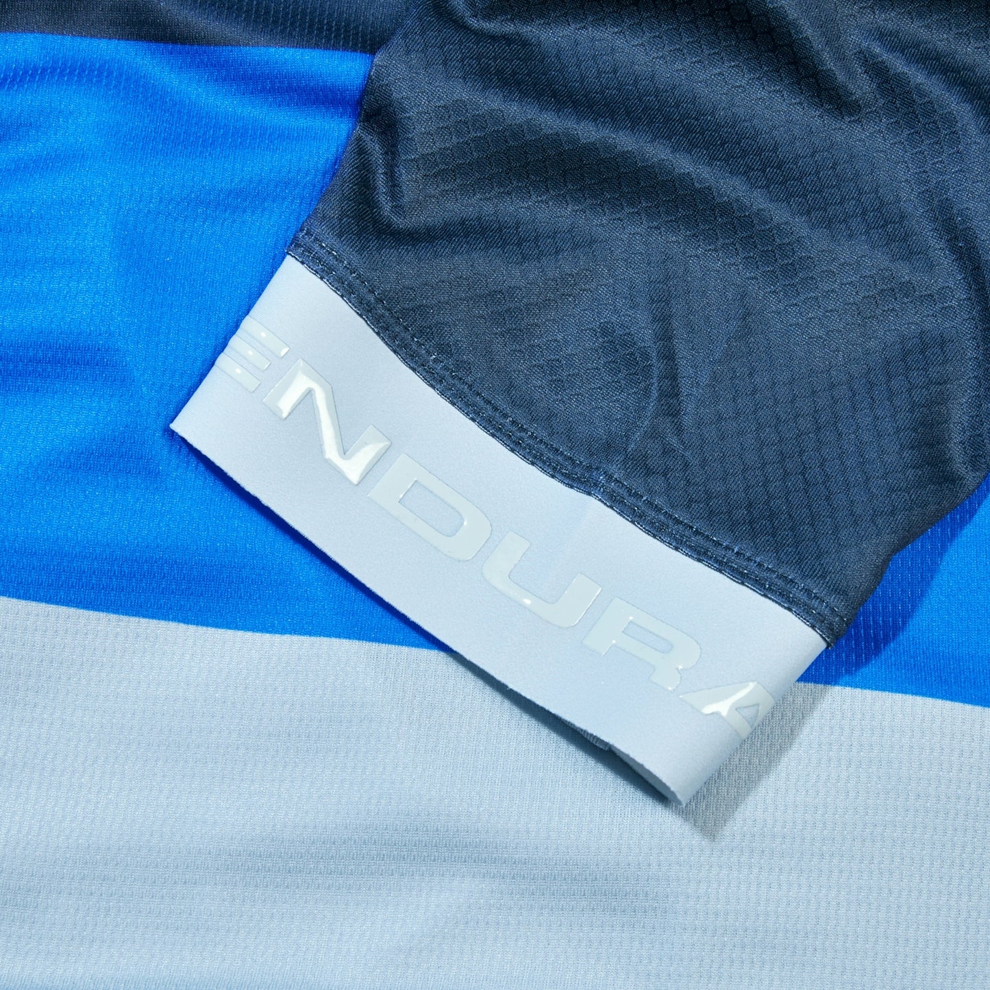 ENDURA FS260 PRINT Korte Mouw Trui Blauw