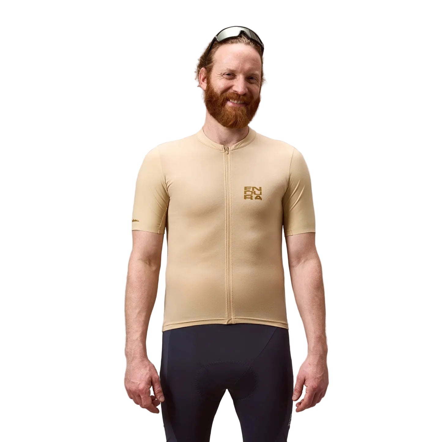 ENDURA ALLTRACK RIDE Korte Mouw Trui Zand