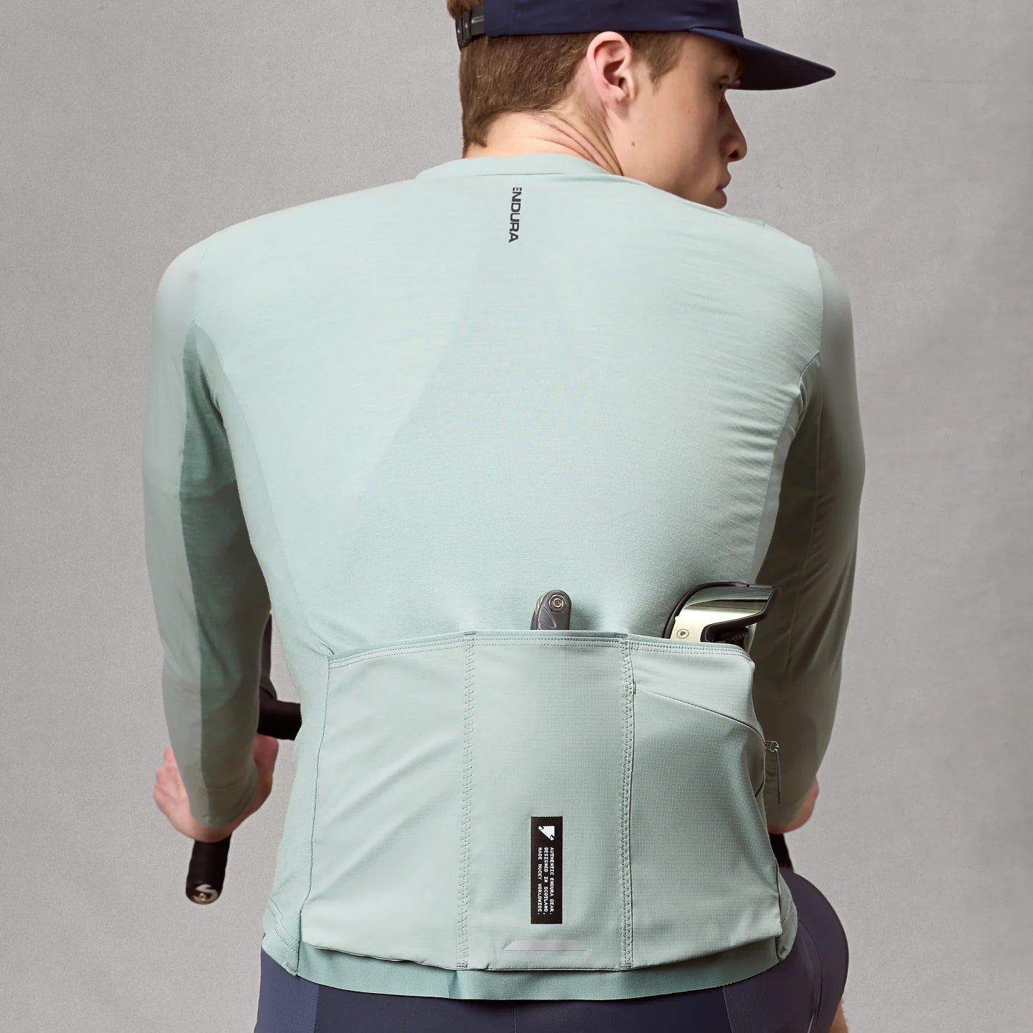 Shirt ENDURA ALLTRACK RIDE Lange Mouwen Sage