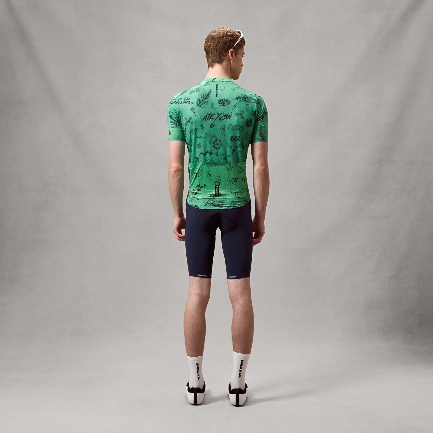 ENDURA PRO SL PRINT Korte Mouw Jersey Groen