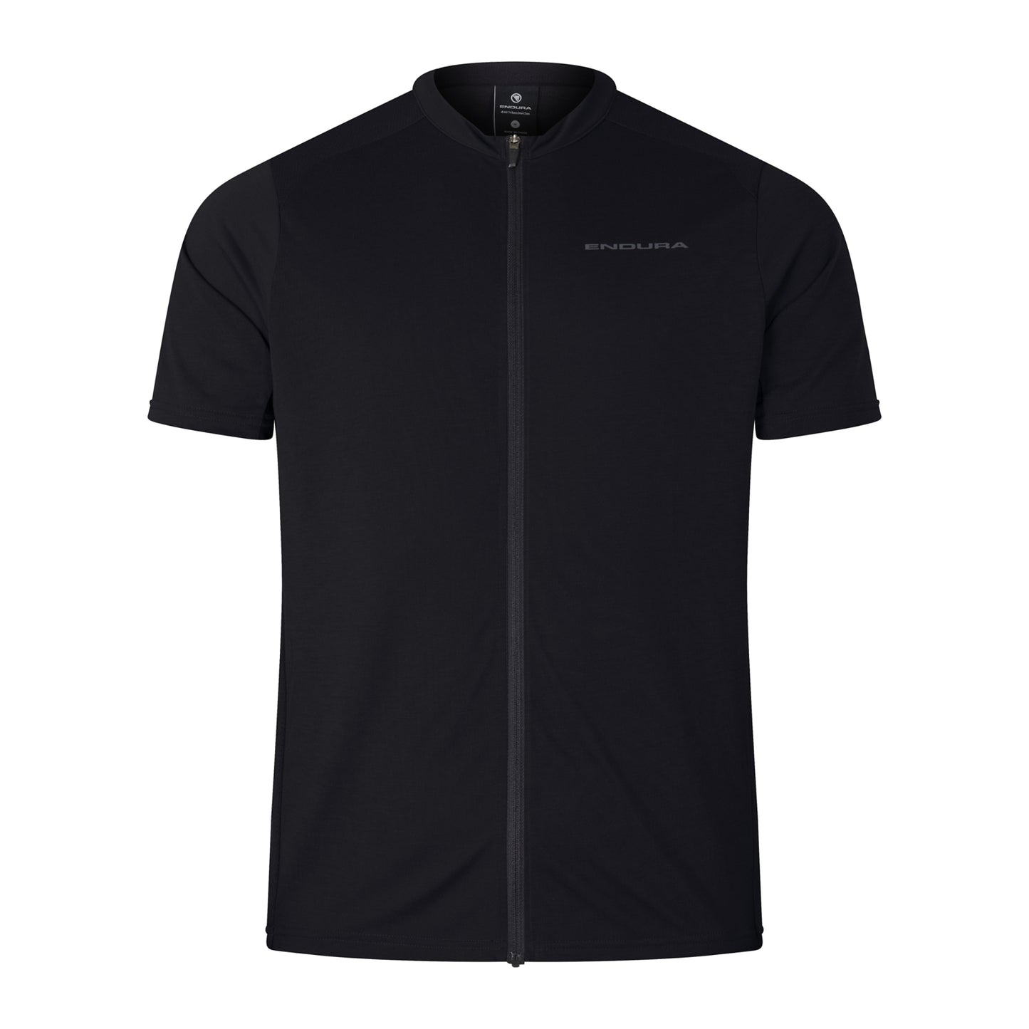 ENDURA LOOP ZIPPED Korte Mouw Trui Zwart