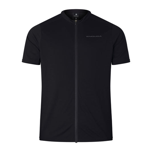 ENDURA LOOP ZIPPED Korte Mouw Trui Zwart