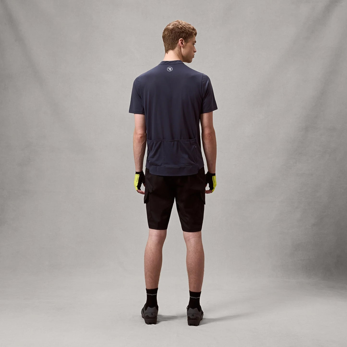ENDURA LOOP ZIPPED Korte Mouw Koolstof Trui Grijs