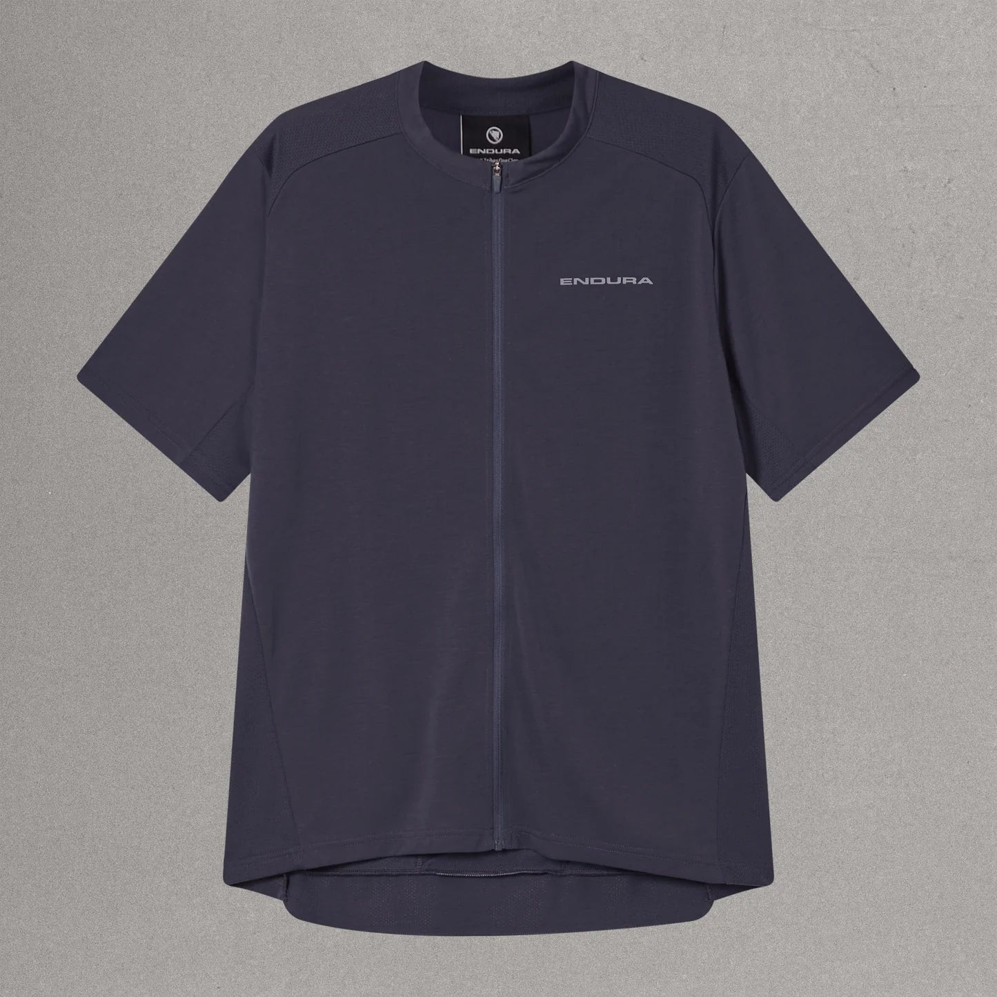 ENDURA LOOP ZIPPED Korte Mouw Koolstof Trui Grijs
