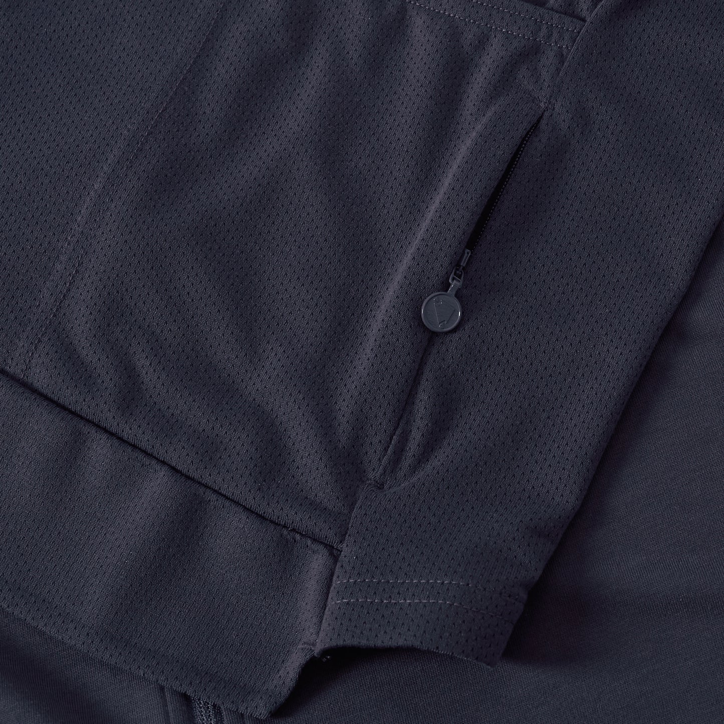 ENDURA LOOP ZIPPED Korte Mouw Koolstof Trui Grijs