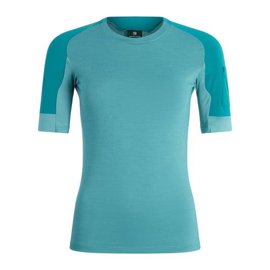 ENDURA GV 500 Korte Mouw Trui Dames Blauw