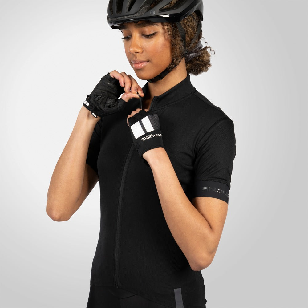 ENDURA FS260 Damestrui Korte Mouw Zwart 2025