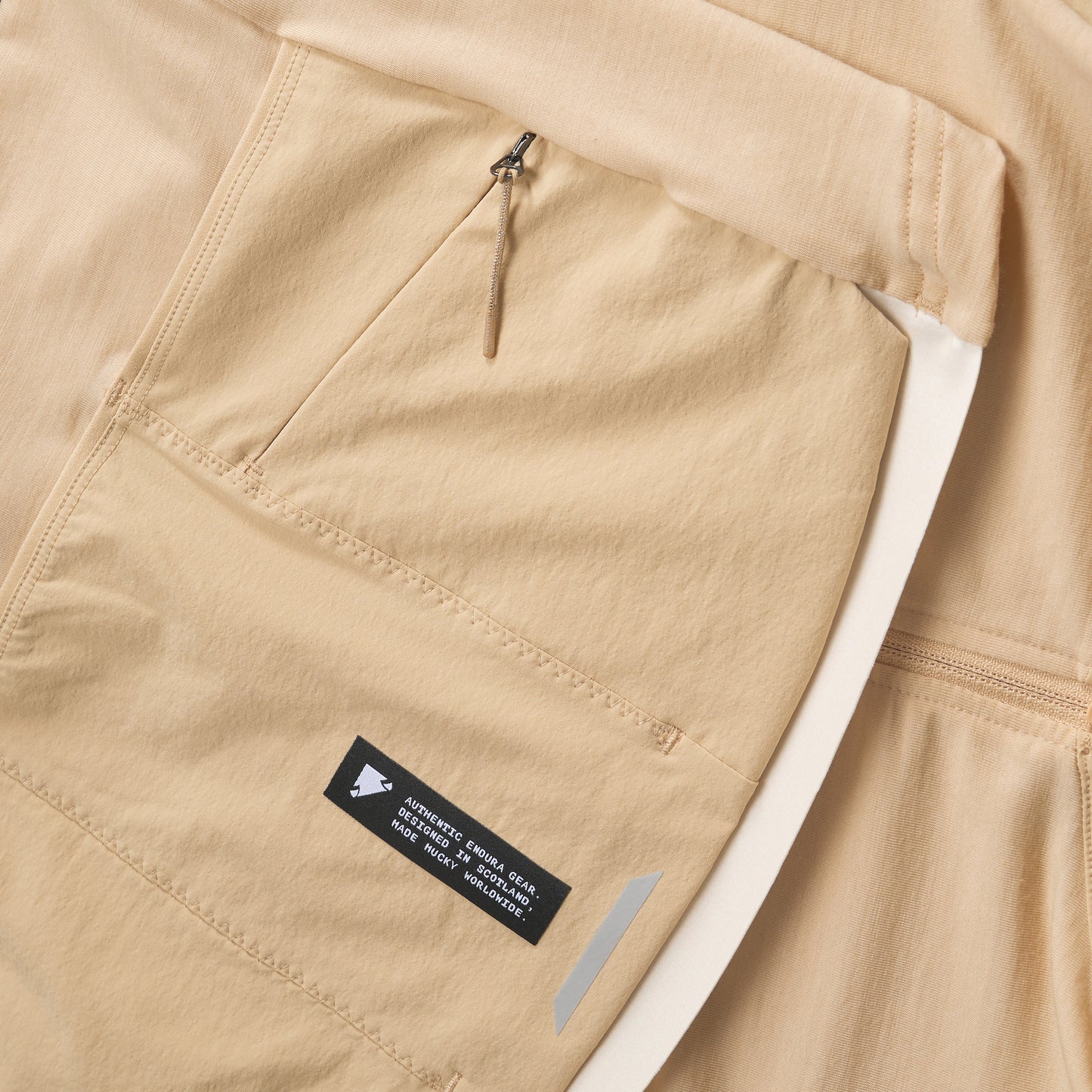 Dames ENDURA ALLTRACK RIDE Short Sleeve Jersey Sand