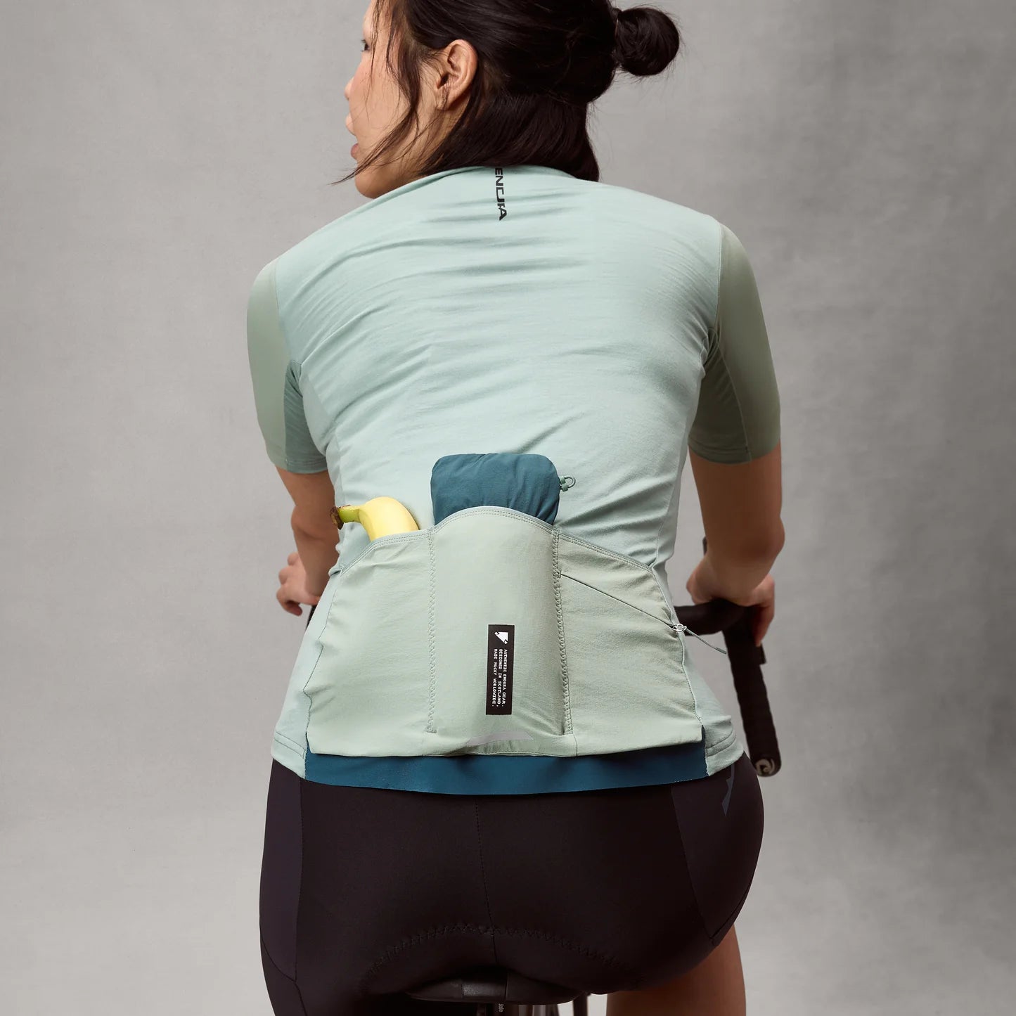 ENDURA ALLTRACK RIDE Damestrui met korte mouwen Saliegroen