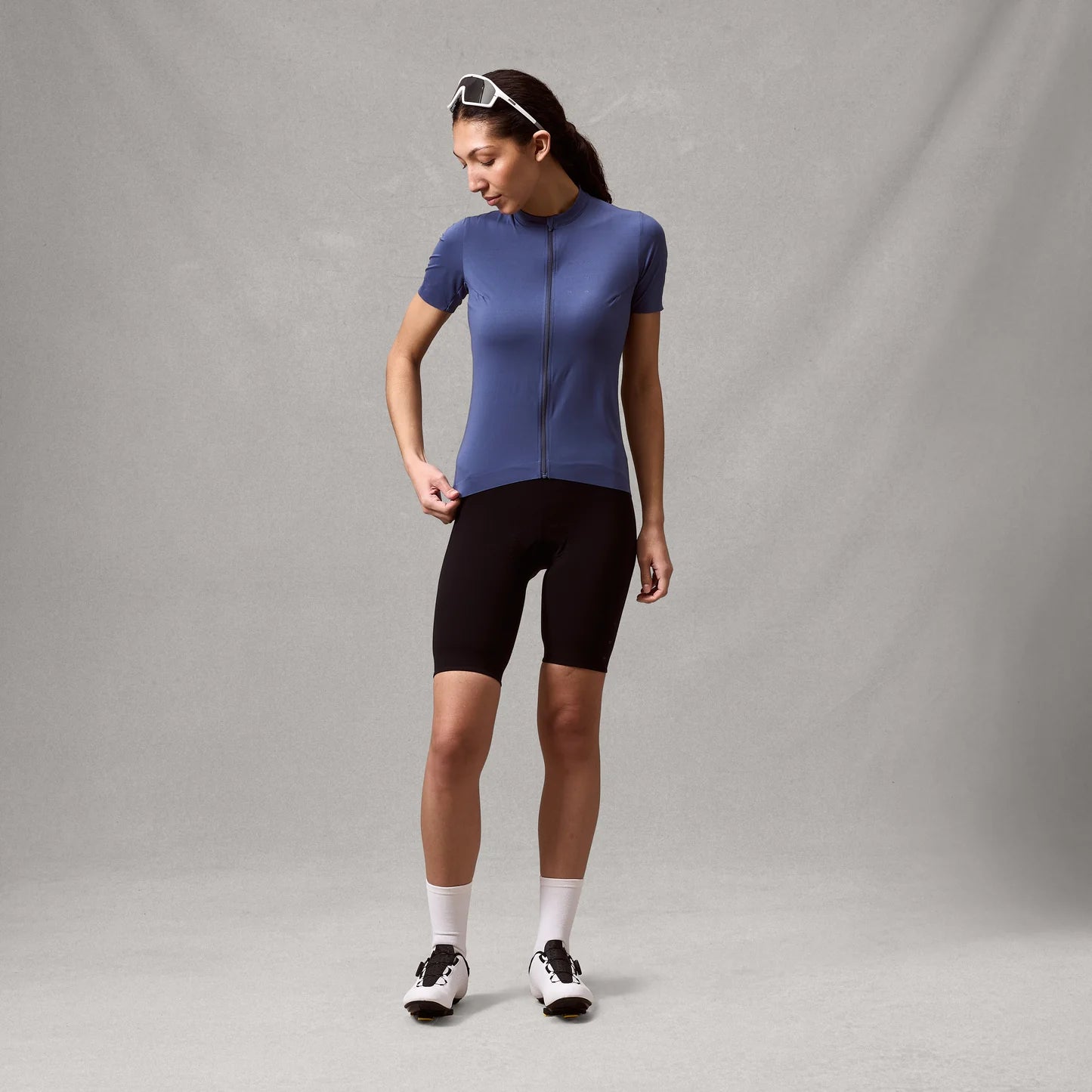 Dames ENDURA PRO SL Korte Mouw Jersey Indigo