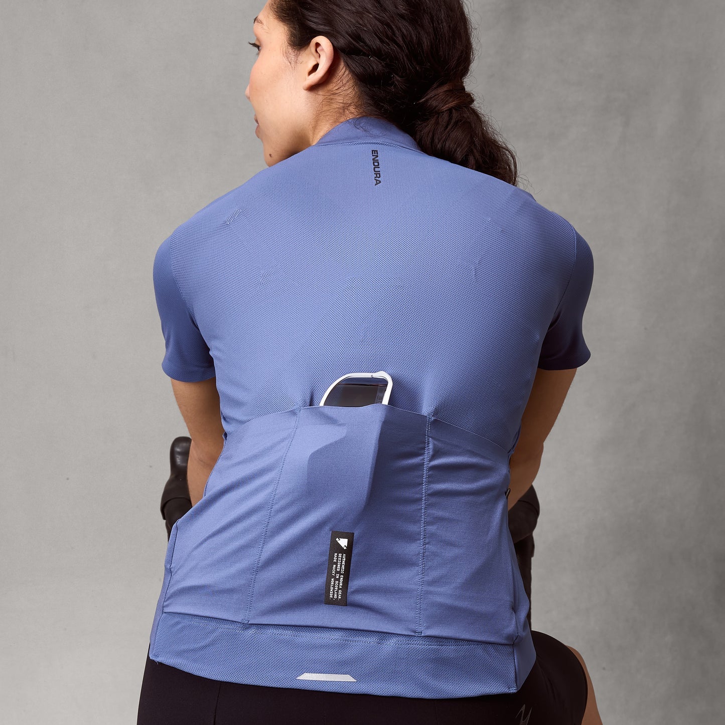 Dames ENDURA PRO SL Korte Mouw Jersey Indigo
