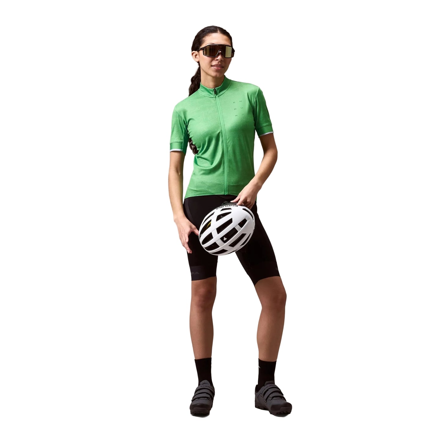 Dames ENDURA FS260 PRINT korte mouwen Jersey paars
