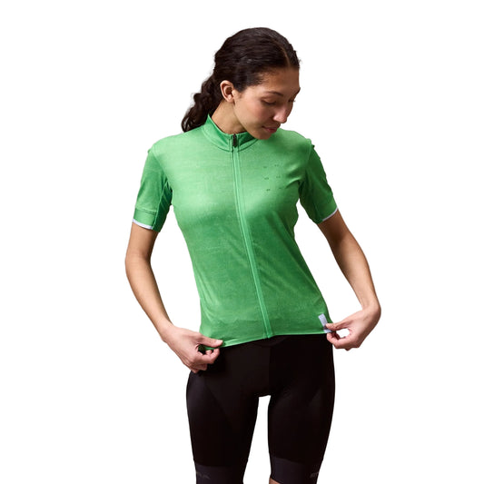 Dames ENDURA FS260 PRINT korte mouwen Jersey paars