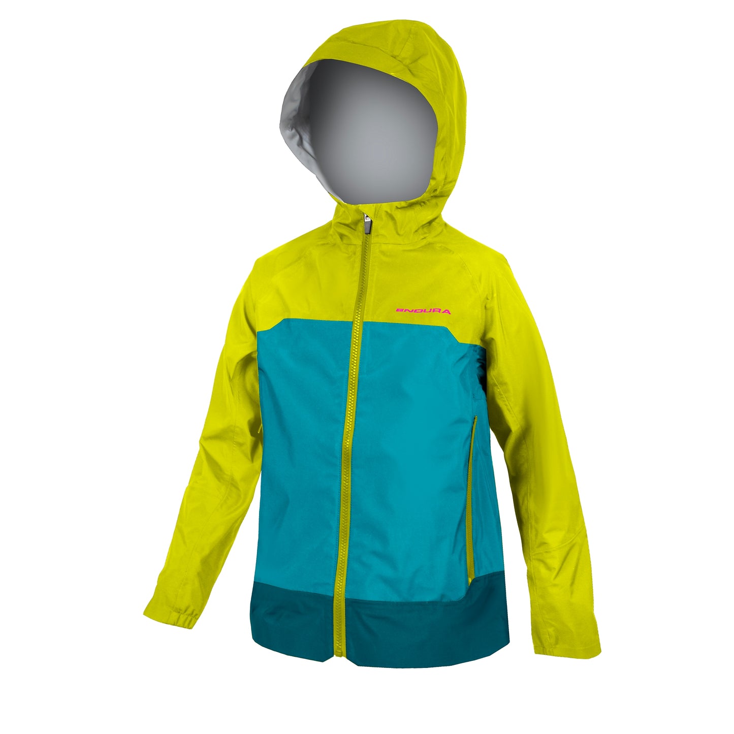 ENDURA MT500 WATERPROOF Junior Jas Blauw/Geel
