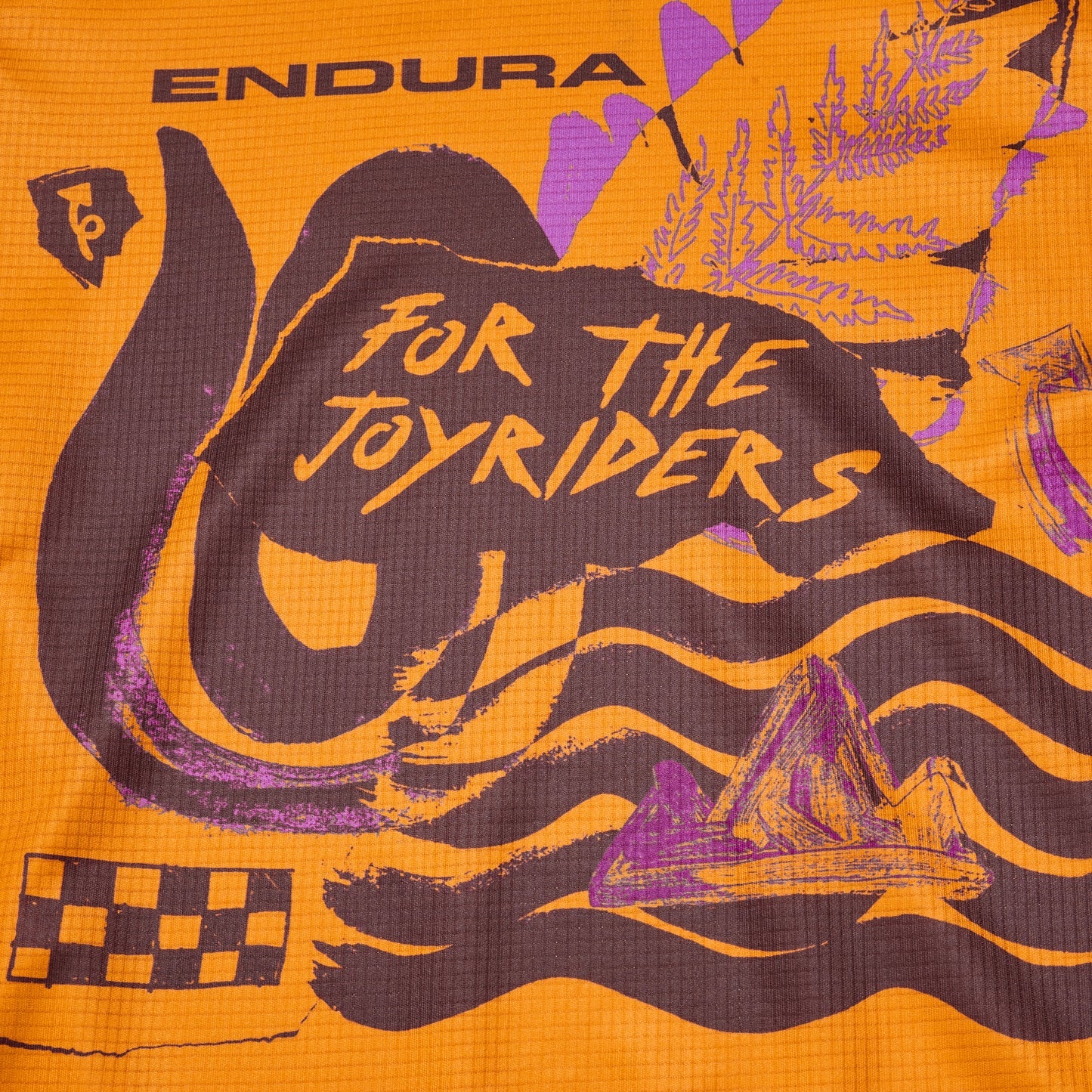 ENDURA SINGLETRACK CORE ENO Junior Korte Mouw Trui Oranje