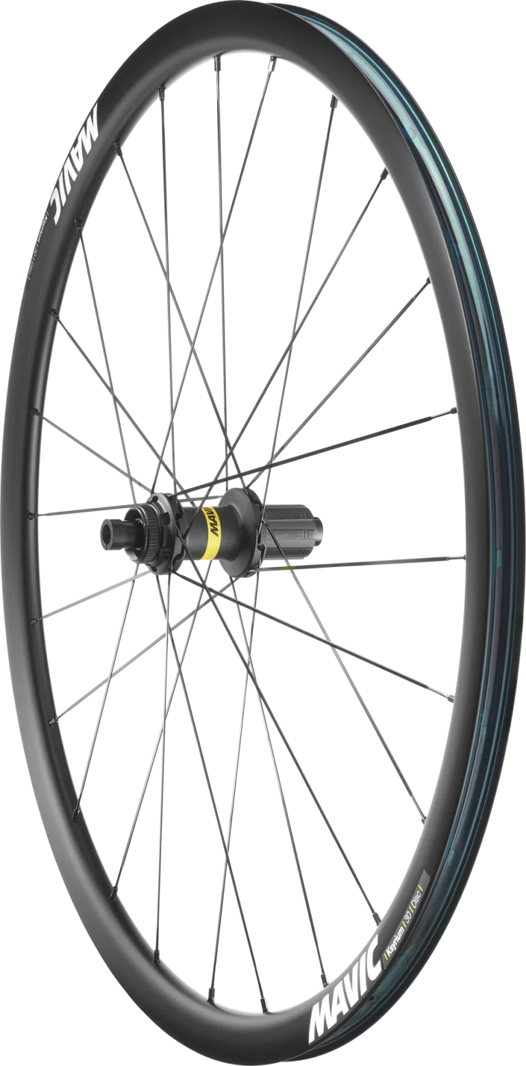 Paar MAVIC KSYRIUM 30 DISC wielen met banden (Center Lock)