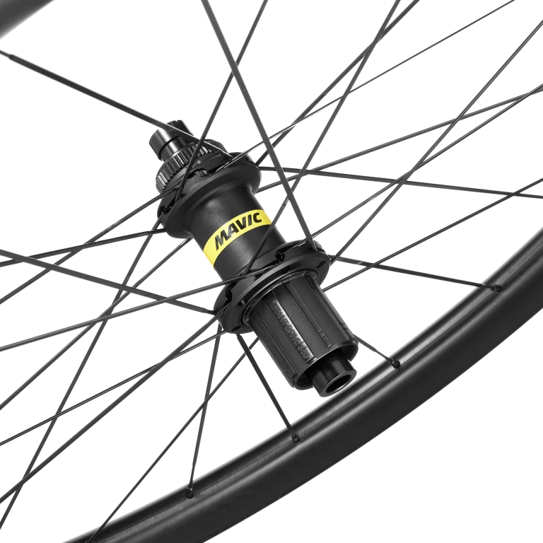 Paar MAVIC COSMIC SL 45 DISC 23mm wielen met banden (Centerlock)