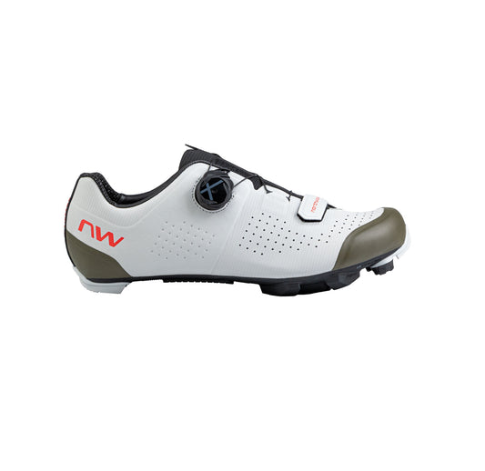 NORTHWAVE RAZER Licht Grijs/Groen XC/Gravel MTB Schoenen
