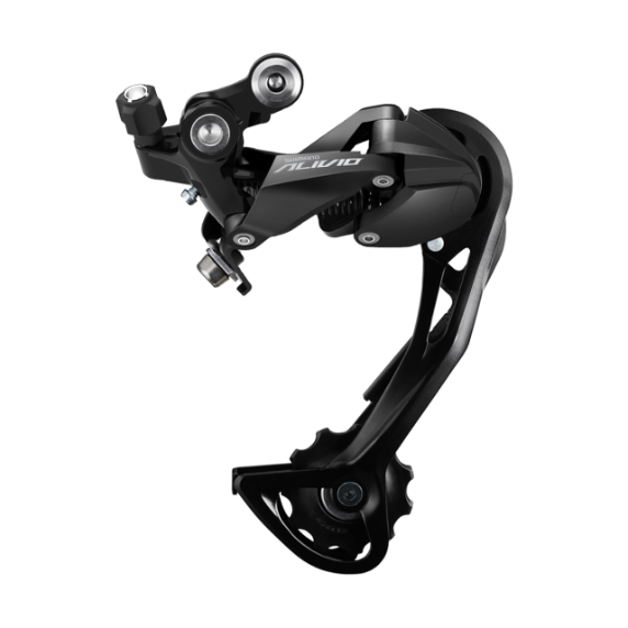 SHIMANO ALIVIO RD-M3100-SGS 8-speed achterderailleur met lange hanger