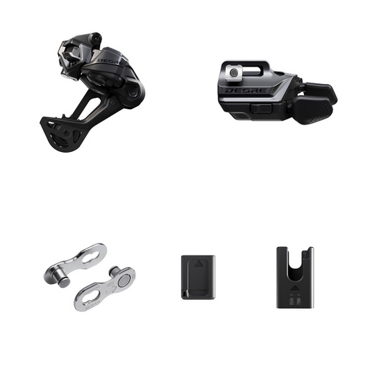 SHIMANO DEORE Di2 Wireless M6250-SGS Upgradeset voor hendelmontage met lange kooi