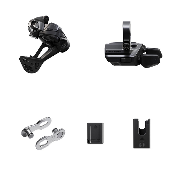 SHIMANO DEORE Di2 Wireless M6250-SGS Upgrade Kit Lange Kooi Kraagmontage