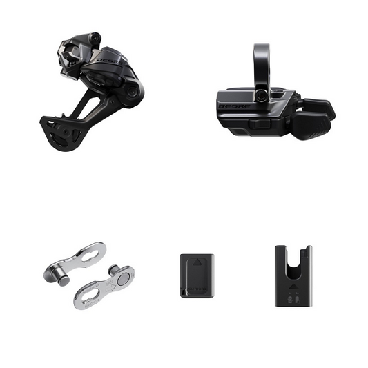 SHIMANO DEORE Di2 Wireless M6250-SGS Upgrade Kit Lange Kooi Kraagmontage