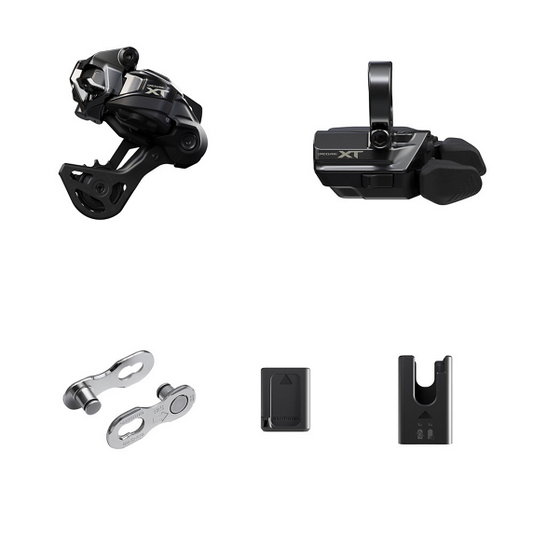 SHIMANO XT Di2 M8250 Draadloze GS Upgradeset Medium Vorkmontagehalsband