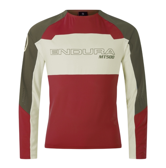 ENDURA MT500 BURNER LITE Lange Mouw Trui Rood 2025