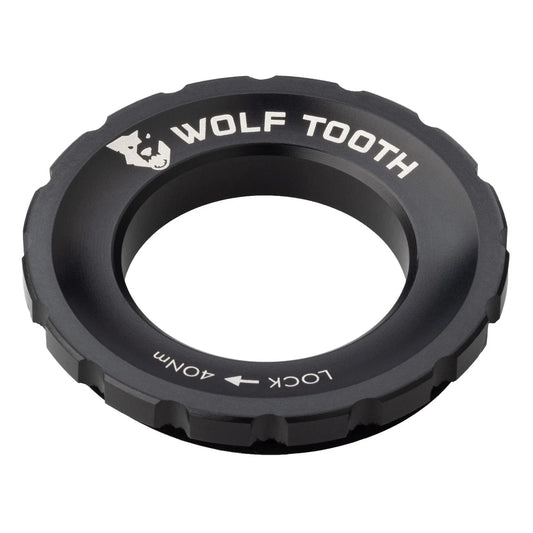 WOLF TOOTH Centerlock-moer (extern), zwart
