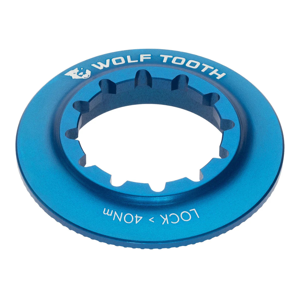 WOLF TOOTH interne Centerlock-moer, blauw