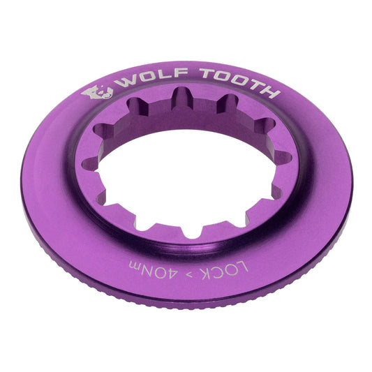 WOLF TOOTH paarse Centerlock-moer (inwendig)