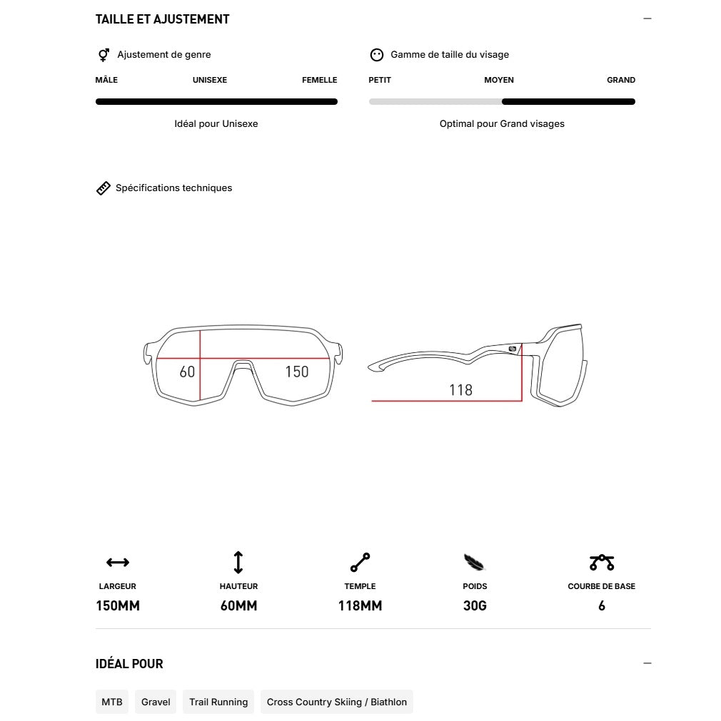 RUDY PROJECT THUNDER Blauwe Bril RP Optics Multilaser Ice Lenzen
