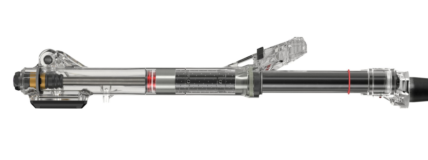 Voorvork Lyrik Ultimate CHARGER 3.2 RC2 - 27,5" Boost™ 15x110 Gloss Black Alum Str Tpr 44offset C5/R55 LinearXL (inclusief Bolt On Spatborden, Stermoer, Maxle Stealth)E1