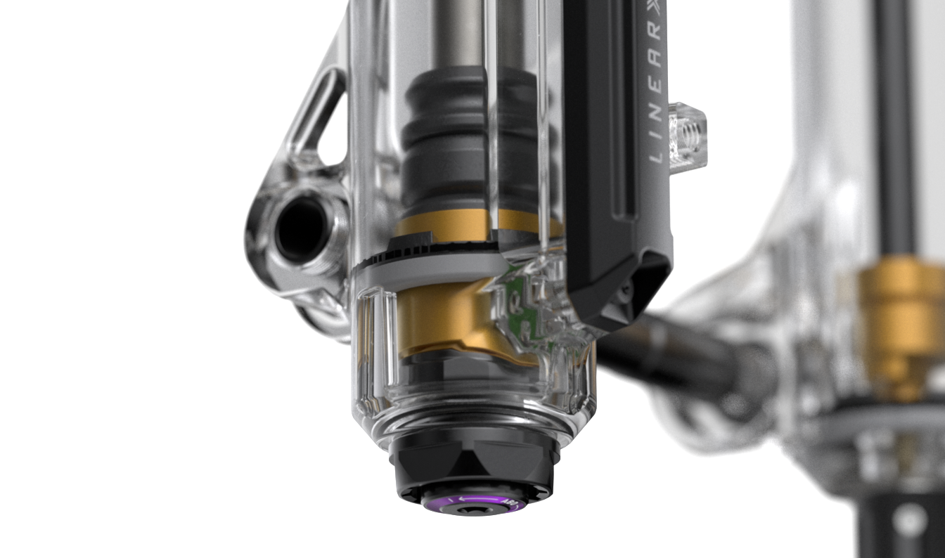 Voorvork Lyrik Ultimate CHARGER 3.2 RC2 - 27,5" Boost™ 15x110 Gloss Black Alum Str Tpr 44offset C5/R55 LinearXL (inclusief Bolt On Spatborden, Stermoer, Maxle Stealth)E1