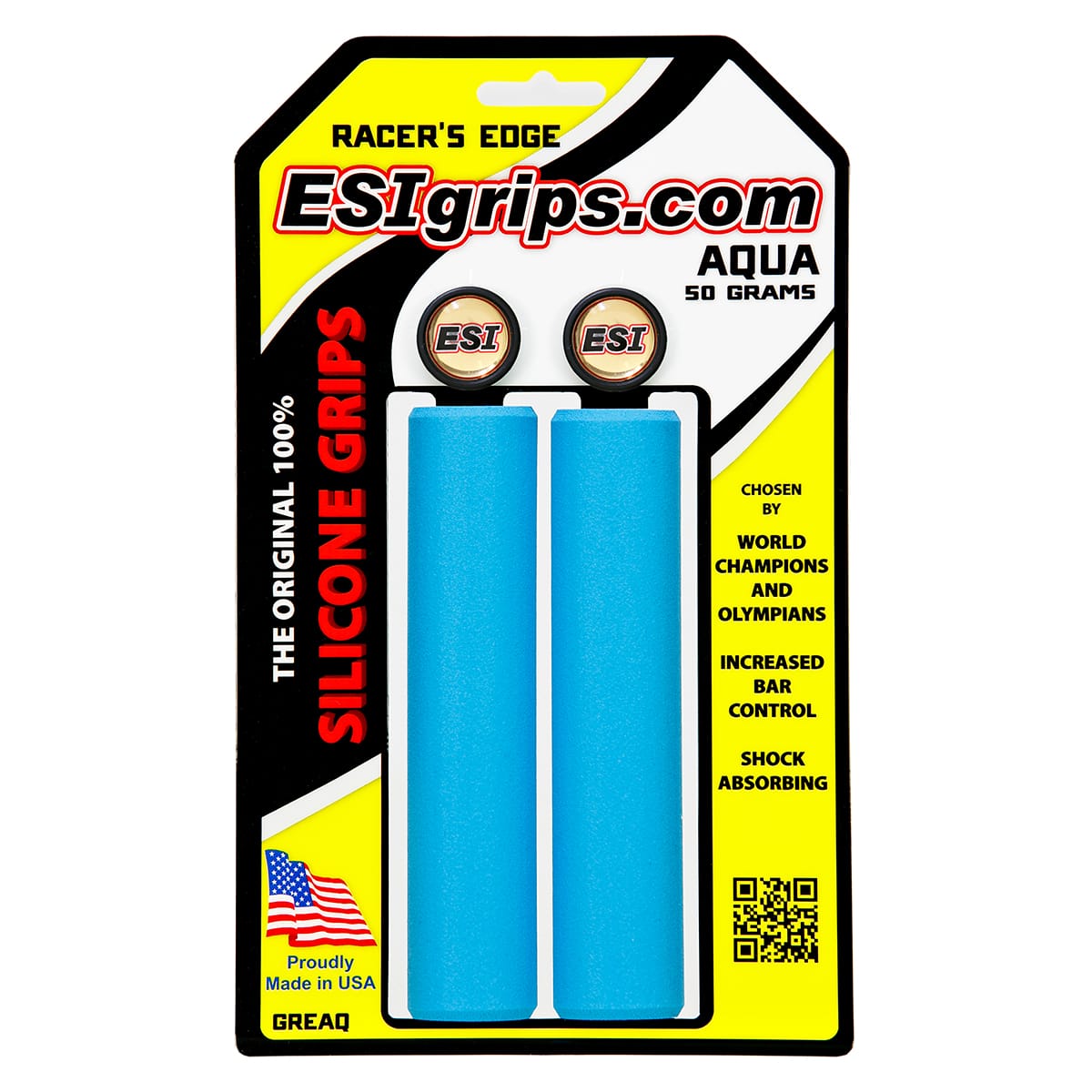 ESI RACER'S EDGE 130 mm Sky Blue Handvatten