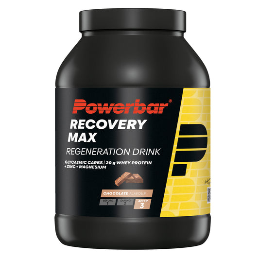 POWERBAR RECOVERY MAX hersteldrank (1144gr) Chocolade