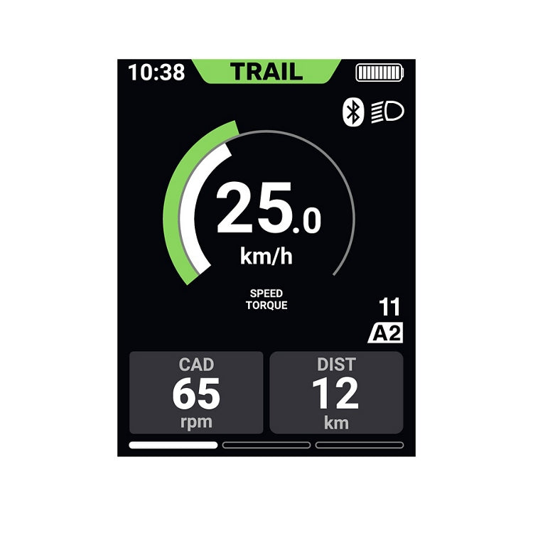 SHIMANO Steps SC-EN610 scherm
