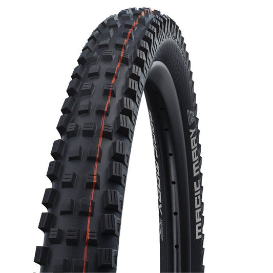 SCHWALBE MAGIC MARY 29x2.40 ADDIX SOFT SUPERGROUND Tubeless Ready Zacht Zwarte band