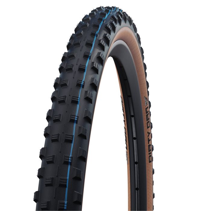 SCHWALBE DIRTY DAN 29x2.00 ADDIX SPEEDGRIP SUPERRACE Tubeless Ready Zacht Bruin band